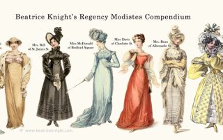 List of Dressmakers in Regency London
