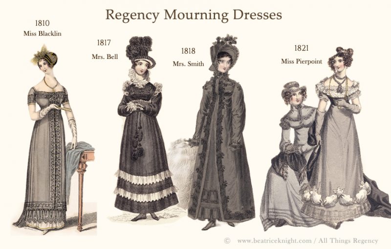 Regency Mourning - Beatrice Knight